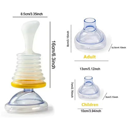 4Pcs/3Pcs First Aid Kit Choking Device Adults & Children Home Asphyxia Rescue Device anti Suffocaation 2 Size Choking Rescue Kit