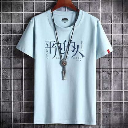 Summer Anime T-Shirt Harajuku Alternative Gothic Clothes Punk Streetwear T Shirt for Men 2022 Graphic Hip Hop Oversized T Shirt