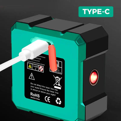 Magnetic Digital Angle Finder with Electronic Laser USB Rechargeable Protractor Level Angle Ruler Angle Measurement Inclinometer